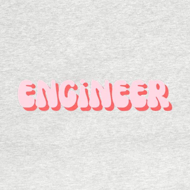 Pink Groovy Engineer by emilykroll